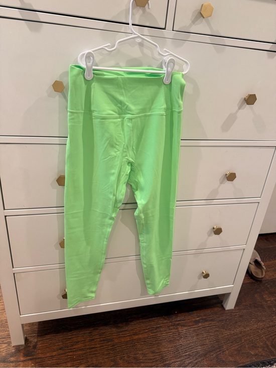 Free People Pants - Free People Neon Green High-Rise Leggings